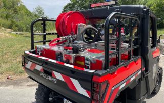 Ranger avec cuve départ incendie