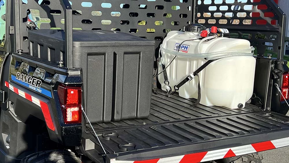 Quad Ranger Polaris avec cuve de traitement Quad Ranger Polaris avec cuve de traitement