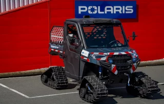 Quad Ranger XP 1000 équipé de chenilles Quad Ranger XP 1000 équipé de chenilles